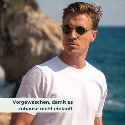 Clásico T-Shirt Slim white - PERPÈT