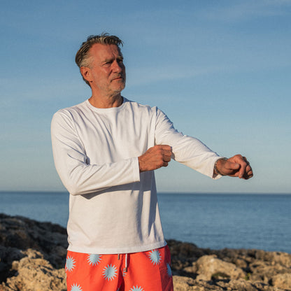 Clásico Longsleeve Regular white - PERPÈT