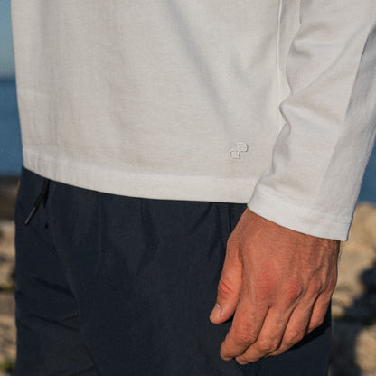 Clásico Longsleeve Slim white - PERPÈT