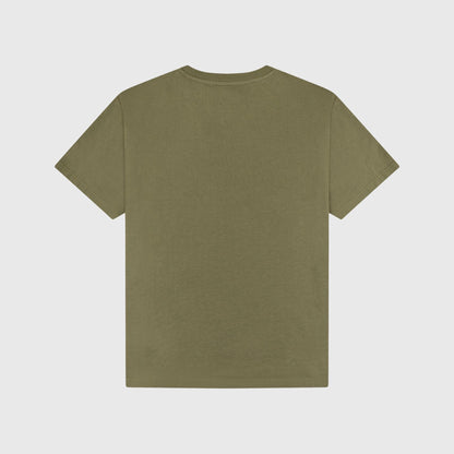 Clásico T-Shirt Regular olive green - PERPÈT
