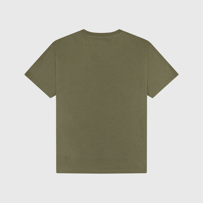 Clásico T-Shirt Regular olive green - PERPÈT