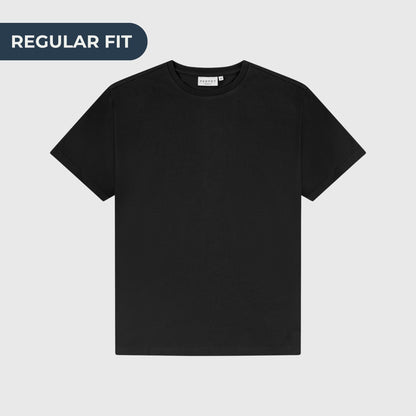 Clásico T-Shirt Regular black - PERPÈT