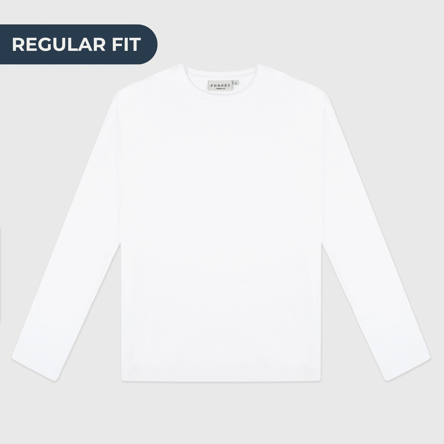 Clásico Longsleeve Regular white