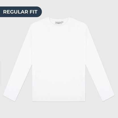 Clásico Longsleeve Regular white