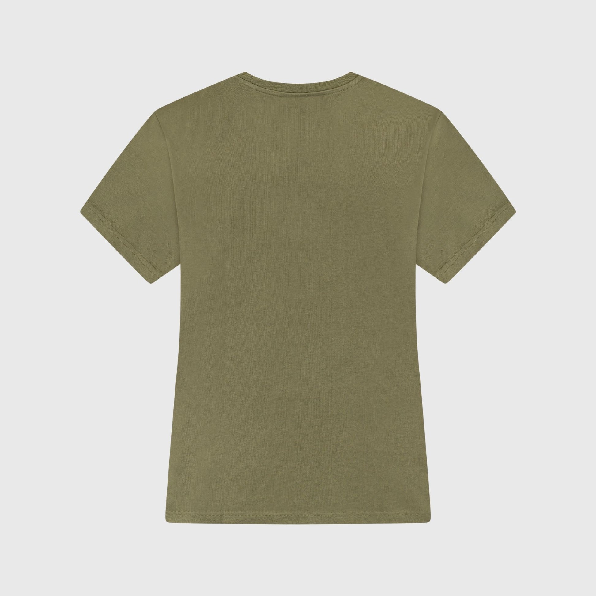 Clásico T-Shirt Slim olive green - PERPÈT