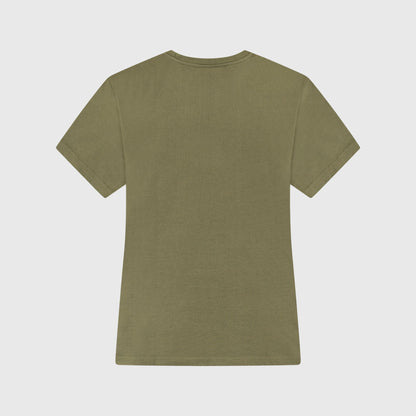 Clásico T-Shirt Slim olive green - PERPÈT