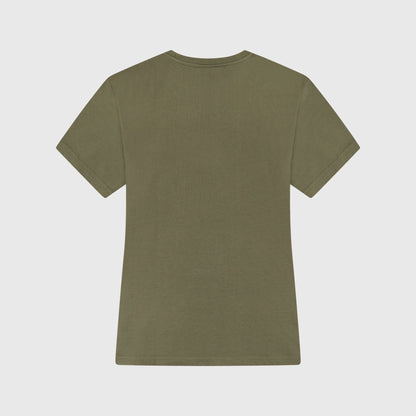 Clásico T-Shirt Slim olive green - PERPÈT