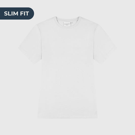 Clásico T-Shirt Slim grey - PERPÈT
