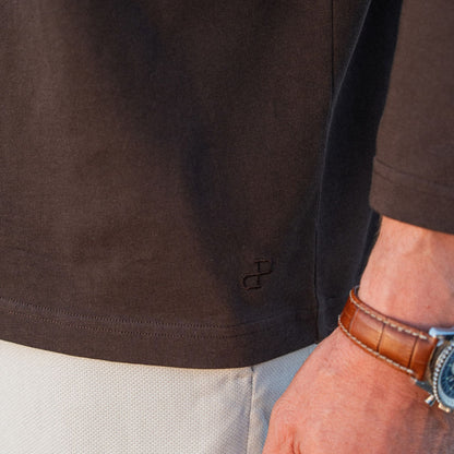 Clásico Longsleeve Regular brown - PERPÈT